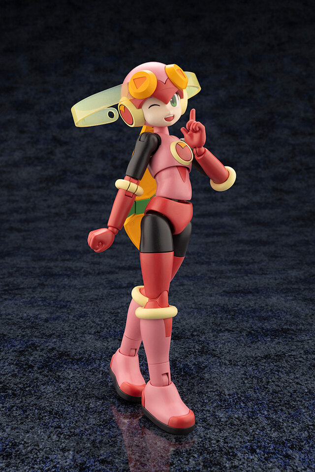 『ロックマンエグゼ』桜井メイルのネットナビ「ロール」がプラモデル化！キャラクター性溢れるフェイスパーツ、“ロールアロー”で劇中シーンを再現