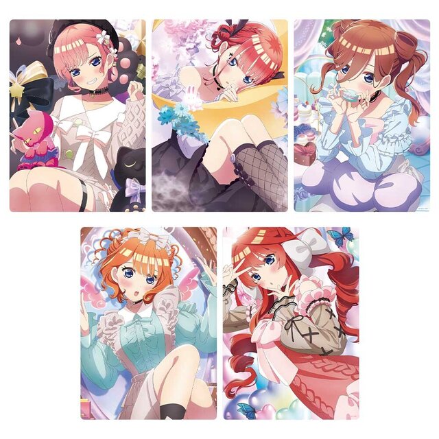 「一番くじ 五等分の花嫁∽ ~2人だけの時間~」発売開始!目玉商品はスノールームウェア姿の中野五姉妹フィギュア