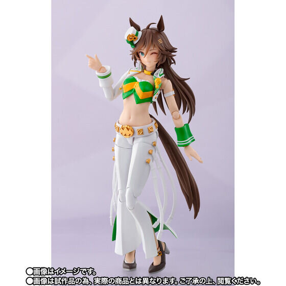 『ウマ娘』勝負服姿の「ミスターシービー」がアクションフィギュアに！“コメくいてー顔”など豊富な表情パーツが付属