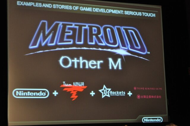 【GDC2010】坂本賀勇氏が『METROID: Other M』の豪華スタッフを明らかに