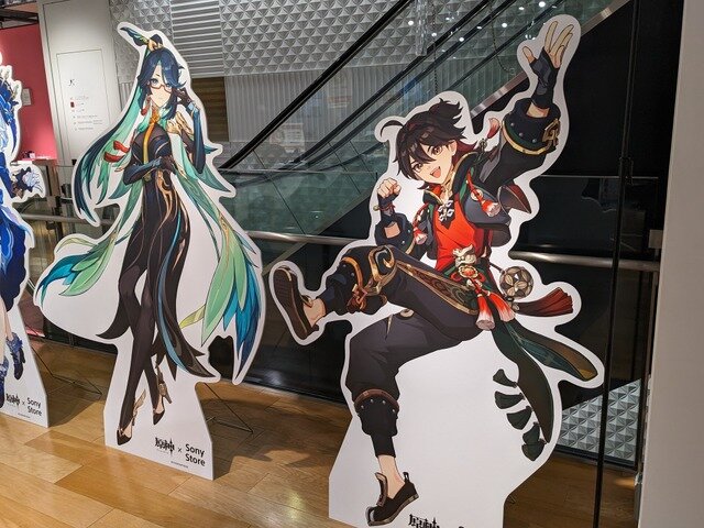 限定コラボモデルの「Xperia 1 V」も体験できる！フォトスポットなど魅力盛りだくさんの『原神』×「ソニーストア」コラボイベント開催中【イベントレポート】