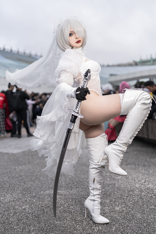 2B『ニーア オートマタ』／江落（X：jiangluo_cos）