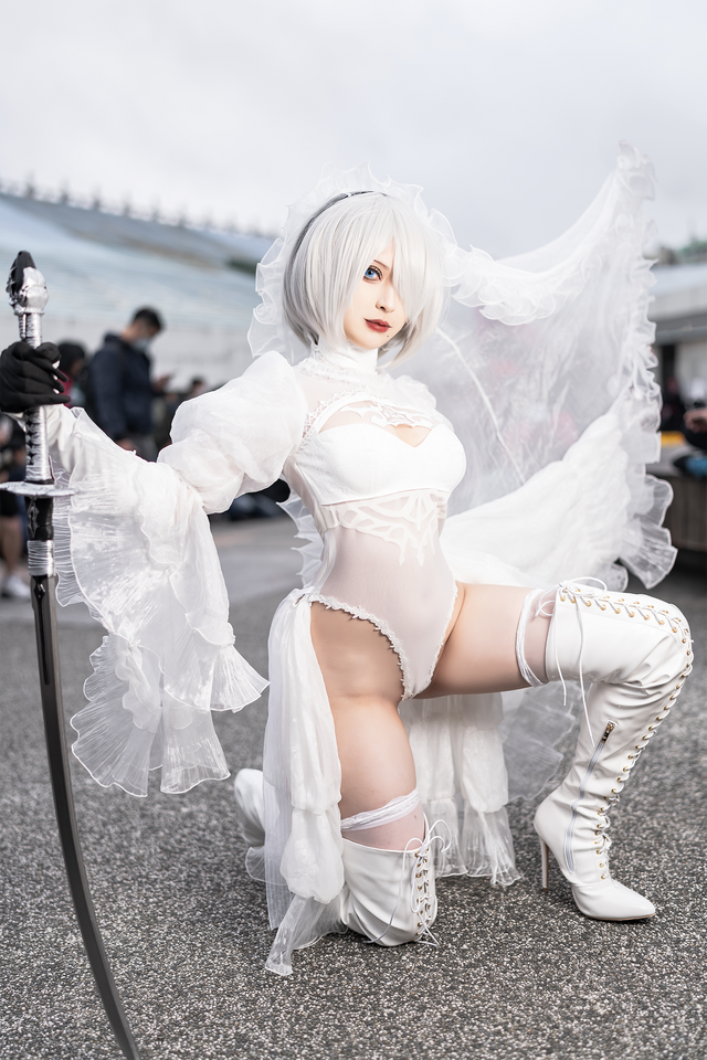 2B『ニーア オートマタ』／江落（X：jiangluo_cos）