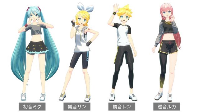 ボカロ曲で「初音ミク」とエクササイズ！『Fit Boxing』最新作が本日3月7日発売ーリンレンやルカも登場