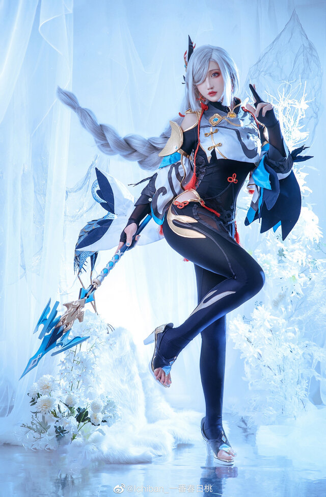 申鶴『原神』／Ichiban_一番春日桃（X：@MomoKasuga）