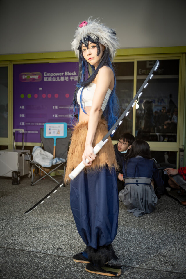 嘴平伊之助（女体化）「鬼滅の刃」／沫沫（Instagram：jj.ii.ee.1223）