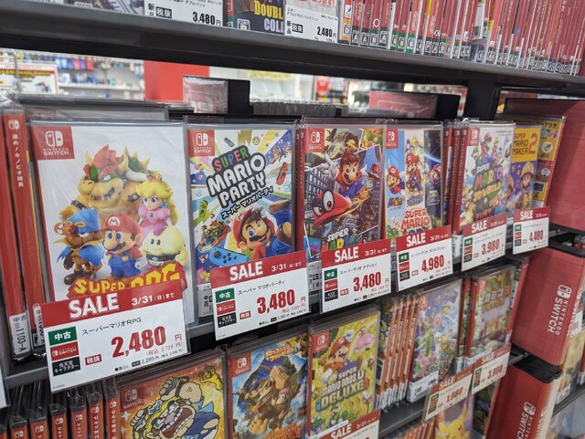 2023年のGOTY『バルダーズ・ゲート3』が3,828円！『スーパーマリオRPG』『テイルズ オブ アライズ』もお買い得なゲオ店舗セールを現地調査