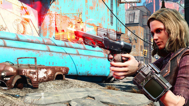 実写ドラマ「フォールアウト」ルーシーの愛銃を『Fallout 4』に追加するModが公開！エネルギーブラスターに改造も可能