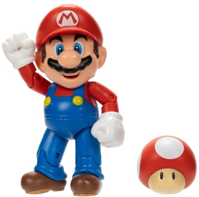 「マリオ」「ルイージ」「ヨッシー」たちを自由にポージング！『スーパーマリオ』アクションフィギュアがかわいすぎる