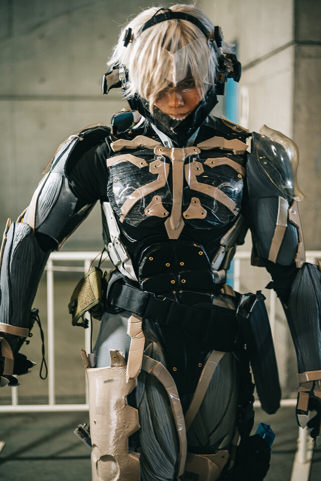 雷電『メタルギア ライジング リベンジェンス』／りゅぴ（X：@ryupimaru0人）、撮影：乃木章（X：＠Osefly）