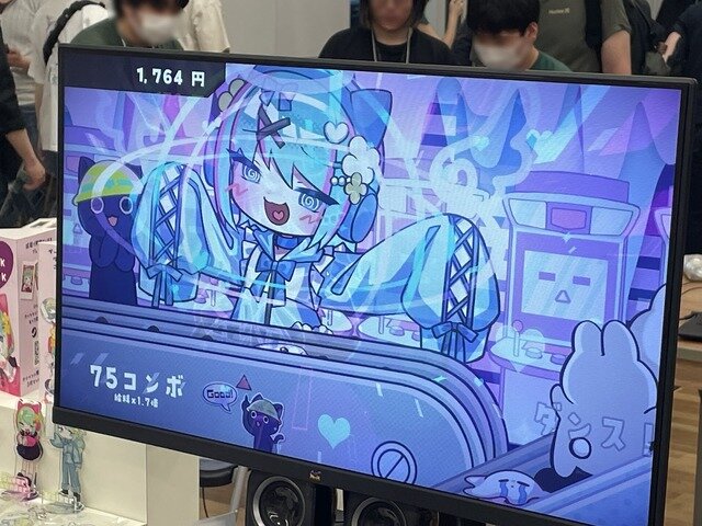 話題の限界労働ガールリズムゲー『キメキャワ♥限界ビートちゃん!!』Steam版が配信決定！追加要素や開発エピソードなどいろいろ訊いてみた【東京ゲームダンジョン5】