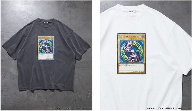 「青眼の白龍」など『遊戯王』カードがそのままTシャツに！カード原寸サイズ10倍のラグマットも発売予定