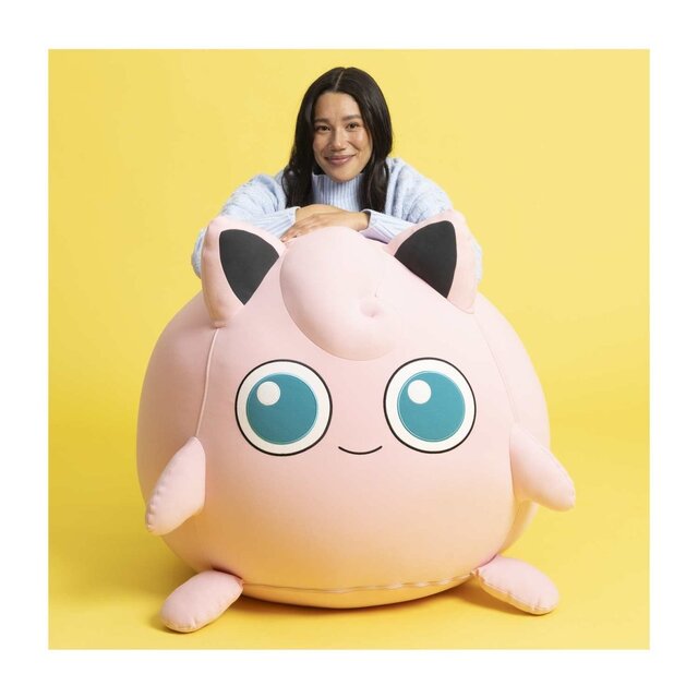 うらやましい！海外ポケセンに「ポケモン×Yogibo」の新作登場―プリン、ゲンガー、グルトンの“まんまるボディ”をそのままクッションに