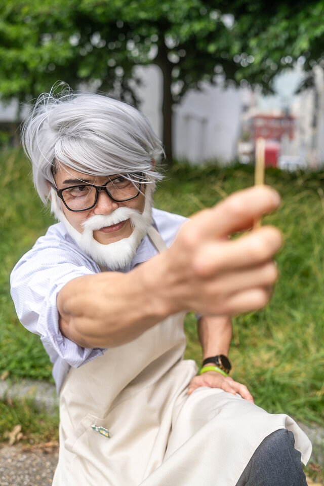 肉体派の宮崎駿監督／拳タロウ（X：@Light_Middle_K）