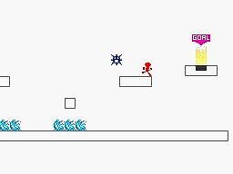 1ステージのプレイ時間わずか10秒 棒人間でゴールを目指すアクションゲーム 10秒走 Dsiウェアに登場 インサイド