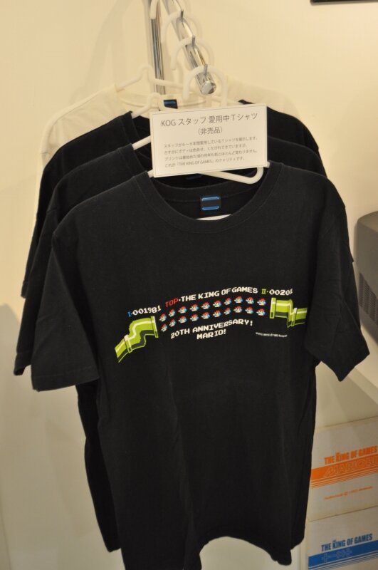 唯一の任天堂公式Tシャツ「THE KING OF GAMES」の8周年を記念した催しが渋谷パルコで開催中！