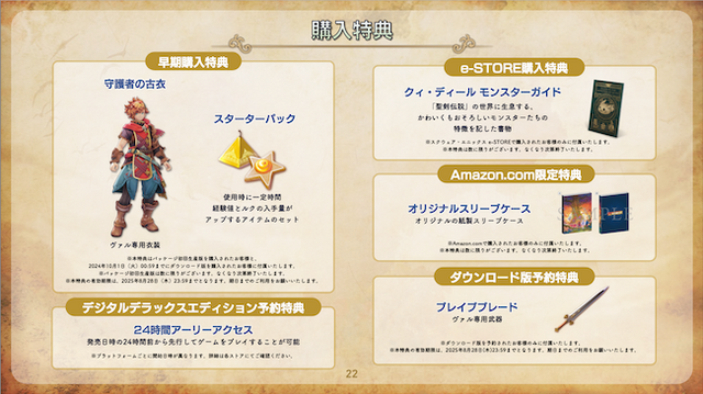 『聖剣伝説 VISIONS of MANA』2024年8月29日発売！豪華特典付きエディション内容公開