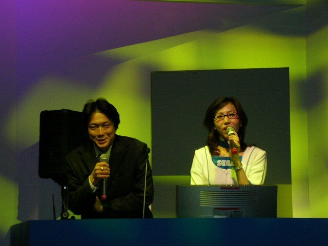 【TGS2007】大仁田厚、TGSに登場！爆弾政治トークがセガブースでファイアー!!