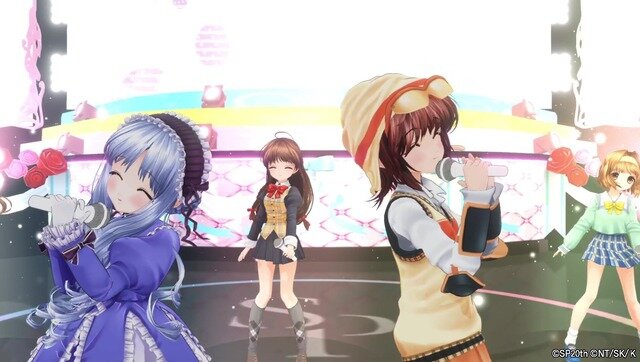 『シスター・プリンセス 20 周年記念』で行われたクラウドファンディングのライブの様子