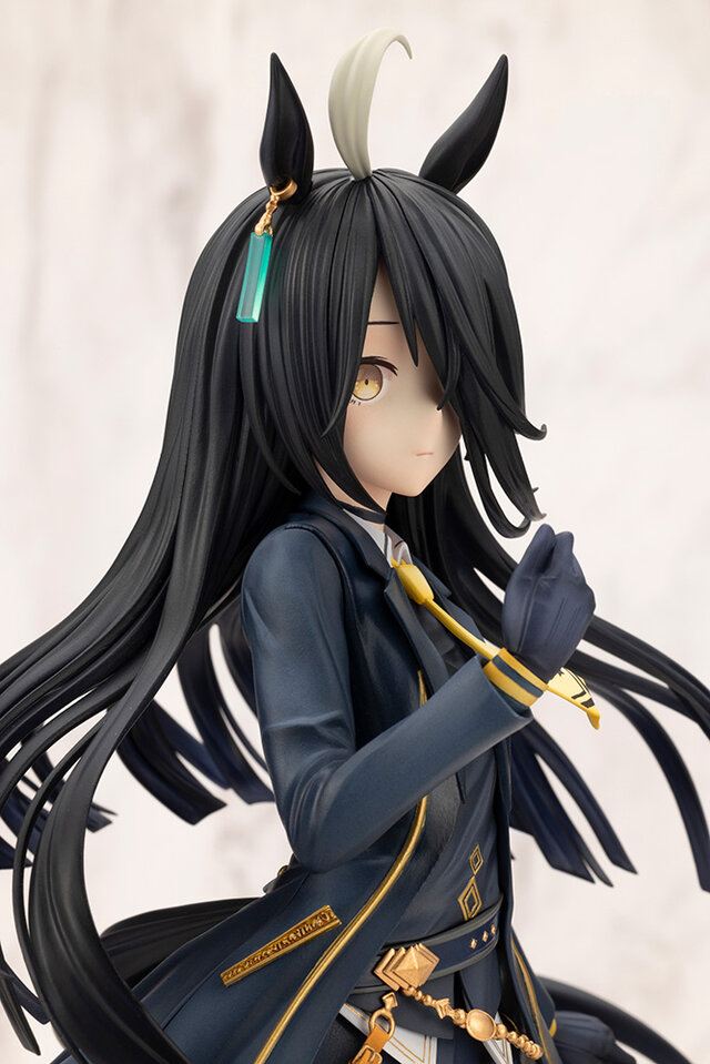 『ウマ娘』より「マンハッタンカフェ」が勝負服姿でフィギュア化！表情替えパーツの「微笑み顔」も可愛い