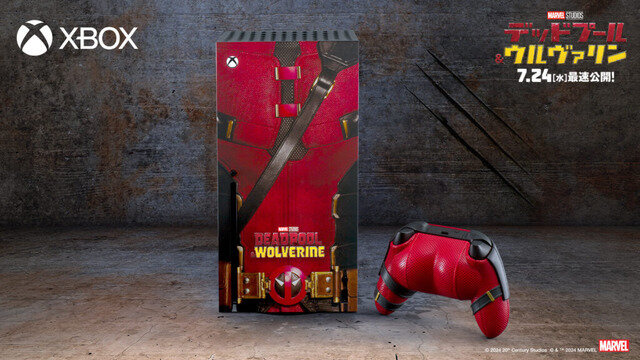 プリケツ！ 映画「デッドプール＆ウルヴァリン」とコラボしたカスタムXboxコントローラーが登場