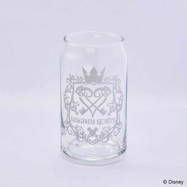 『キングダム ハーツ』のガラス製グラスがカッコ良い!「キーブレード」「ミッキー」、「XIII機関」のシンボルデザインがクール
