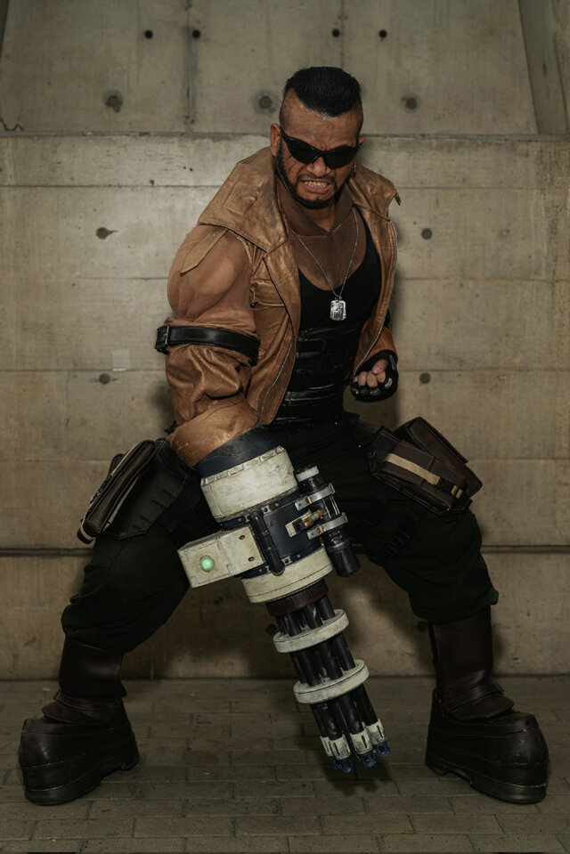 バレット・ウォーレス『ファイナルファンタジーVII』/鬼怒零(X:@kinuzero)