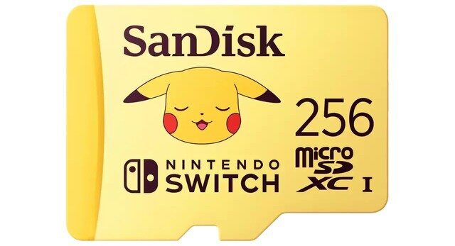 『ポケモン』とコラボしたスイッチ向けmicroSDカードが海外向けに発売―ピカチュウやゲンガー、カビゴンがラインナップ