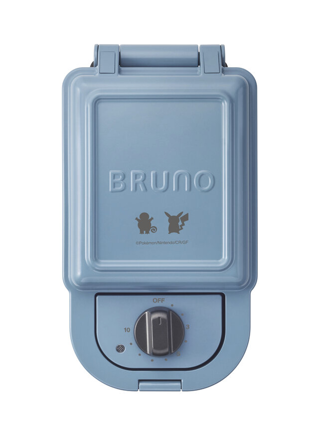 カントー地方御三家とピカチュウをデザインしたホットサンドメーカーが予約開始！パンにポケモンたちの可愛い焼き目も入れられる