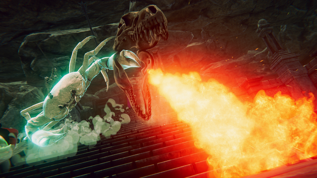 「そんな装備で大丈夫か?」“カニ”にしがみつくイーノックがシュールすぎる『カニノケンカ・二』×『エルシャダイ』コラボコンテンツが配信