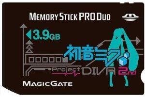 発売日も価格も容量もみっくみく「初音ミク ‐Project DIVA‐ 2nd Memory Stick PRO Duo」HORIから発売