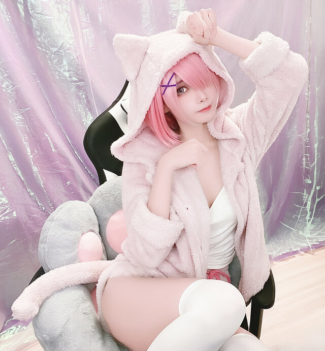 ラム「Re:ゼロから始める異世界生活」/零崎沙耶(X:@zerozakisaya)