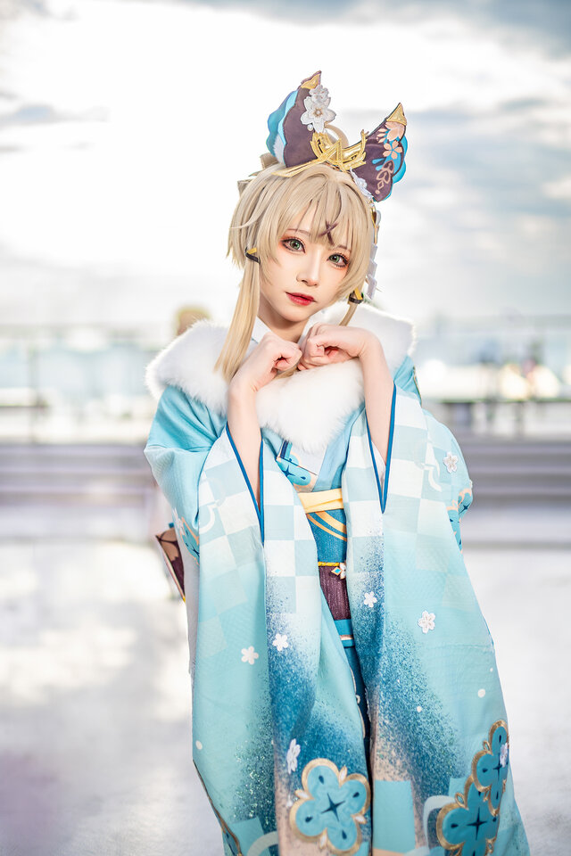 綺良々（郵便局コラボ）『原神』／綺太郎（X：@kitaro_cos）