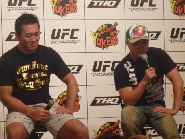 『UFC Undisputed 2010』記者会見レポート、ユークス社長「ゲームメディアを通じてUFCを応援する」