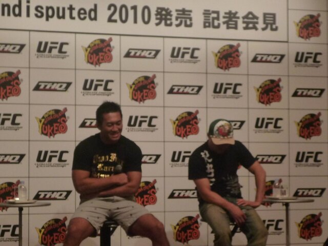 『UFC Undisputed 2010』記者会見レポート、ユークス社長「ゲームメディアを通じてUFCを応援する」