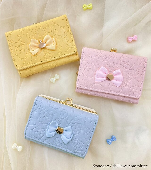 パジャマ姿のちいかわが可愛い！ハチワレ、うさぎデザインなどカラフルな財布が発売中