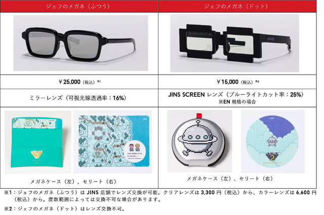 『MOTHER2』「ジェフのメガネ」のドット絵を極限まで再現して商品化！よ～く見ると、レンズの隅にも秘密が隠れてる