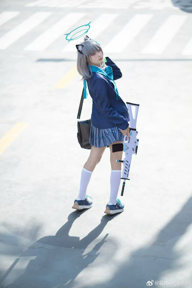 砂狼シロコ『ブルーアーカイブ』/百合沢爱理(Weibo:喜欢爱理吗)