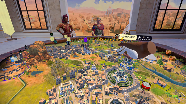 『シドマイヤーズ シヴィライゼーション VII』VR版登場！VRの世界で各国の指導者たちと同卓して勝利を目指せ