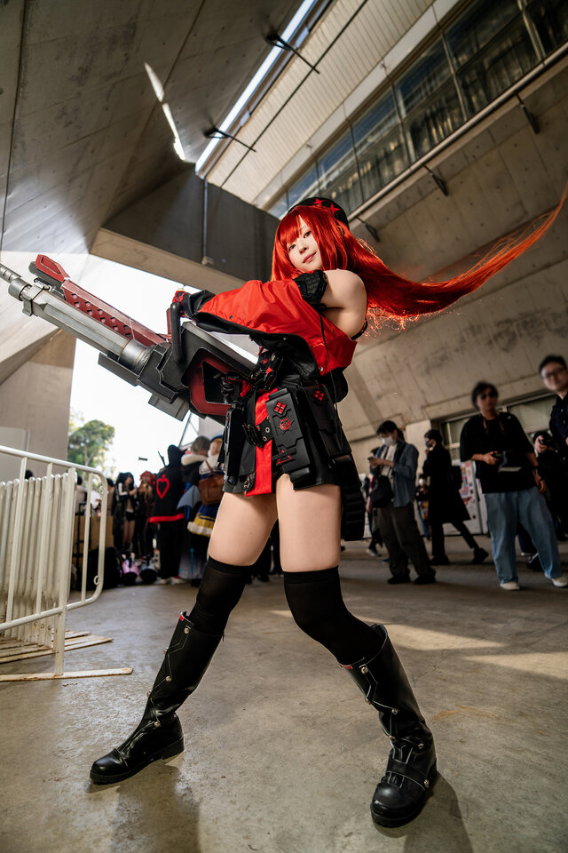 ラピ：レッドフード『勝利の女神：NIKKE』／えこぴ（X：@_echo_11）