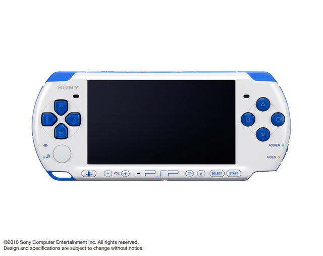 PSP「プレイステーション･ポータブル」 （PSP-3000）バリューパック 「ホワイト／ブルー」