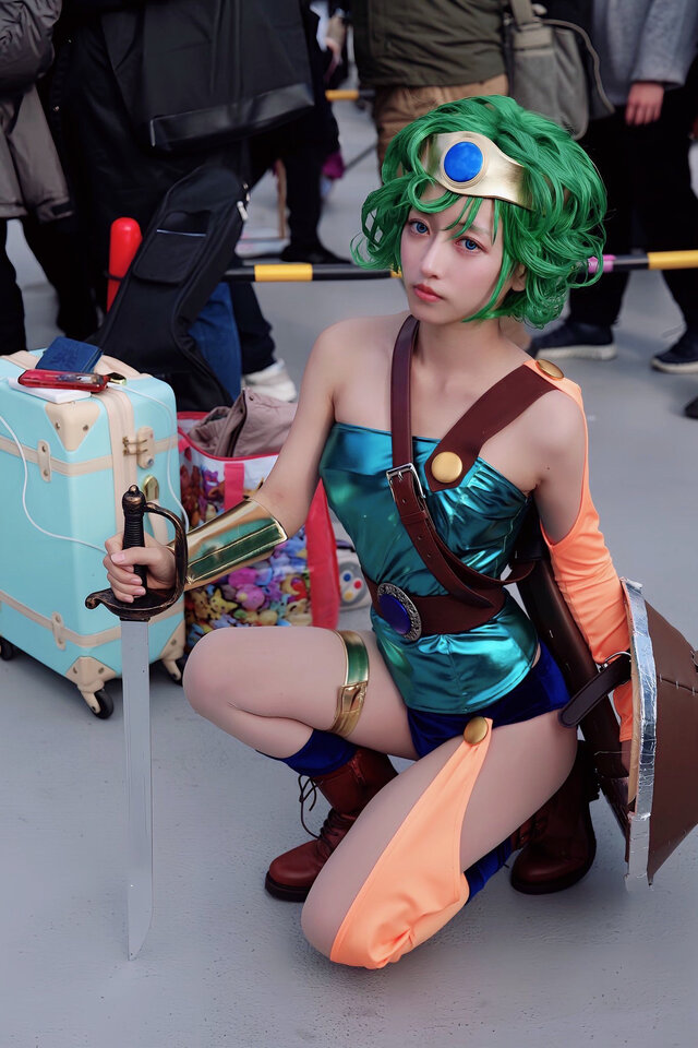 女勇者『ドラゴンクエストIV 』／ミンミコ（X：@minmikoooooooo）