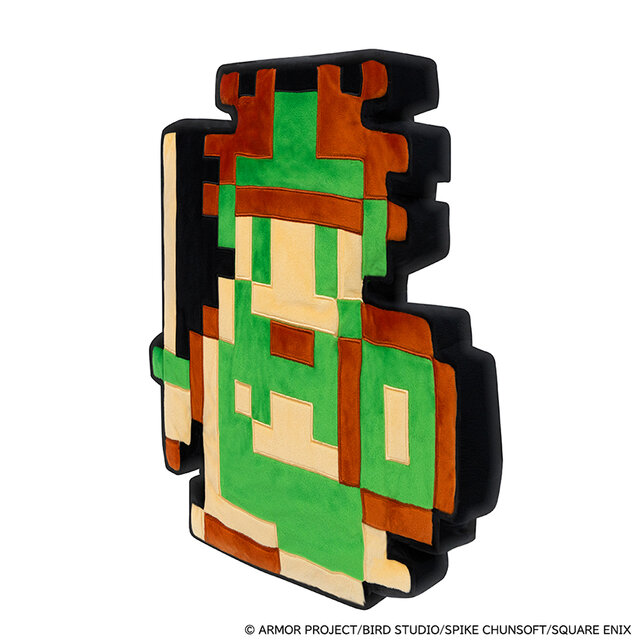 ファミコン版『ドラゴンクエストI＆II』ドットぬいぐるみクッションが登場！『I』勇者に加えて、『II』パーティーも組めちゃう