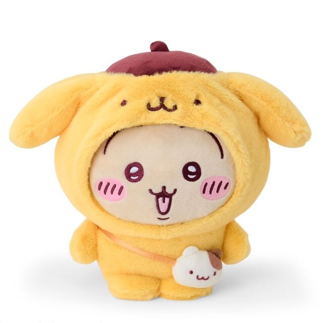 「ちいかわ」×「サンリオキャラクターズ」ペア同士がそれぞれになりきる！“ふわっふわもこもこ”衣装を纏った「うさぎ＆ポムポムプリン」など新作グッズ多数
