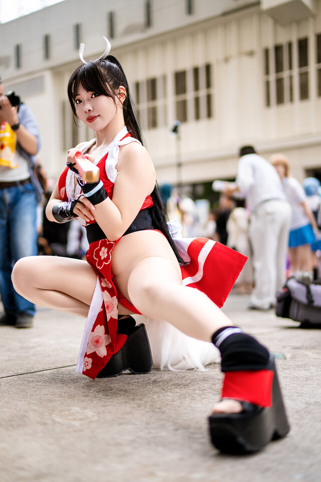 不知火舞『餓狼伝説』／僕プリ（X：@kimimo_purin）