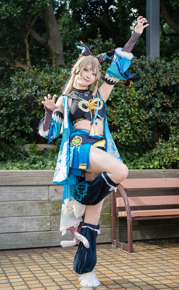 綺良々『原神』/μ(ミュー)(X:@xxmyu_myu)