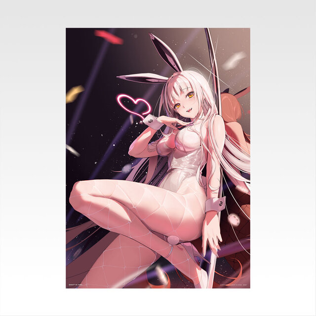 バニーだらけの『勝利の女神：NIKKE』新作一番くじ発売！目玉は“背中で魅せる”フィギュア、“リップデザイン付き”チャームにもドキッ