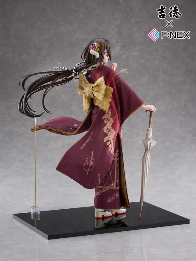 約20万円も納得の美しさ！『アズレン』より「三笠」がコラボイラストを基に日本人形フィギュア化