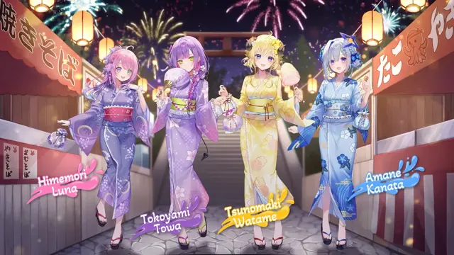 ホロライブ3期生たちが「ホロナツ衣装」の三面図をお披露目！マリン船長「けっこう際どいんですケド キービジュだと隠されちゃった」