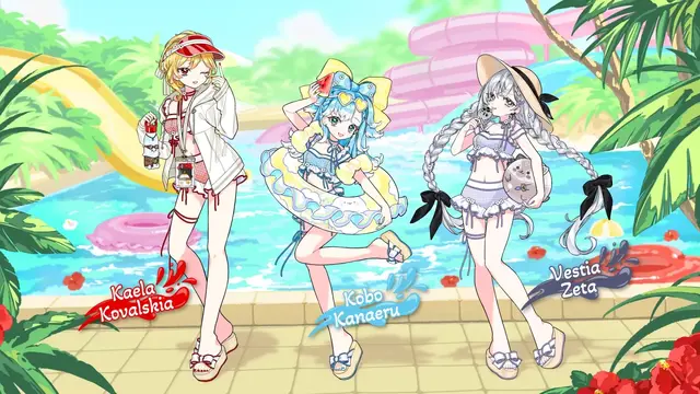 ホロライブ3期生たちが「ホロナツ衣装」の三面図をお披露目!マリン船長「けっこう際どいんですケド キービジュだと隠されちゃった」